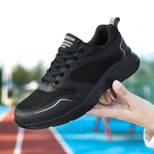 Damen Lauf-Sneaker mit atmungsaktiver Mesh-Oberfläche und stoßdämpfendem Fußbett EB