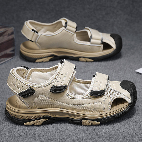 Damen Sportliche Freizeitsandalen mit verstellbaren Riemen und rutschfester Sohle EB