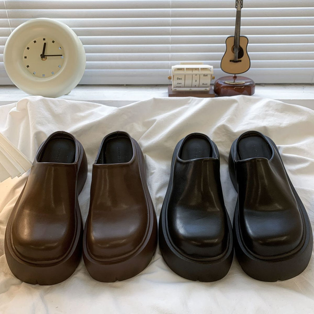 Damen modische Plateau-Clogs mit komfortabler Sohle und elegantem Design EB