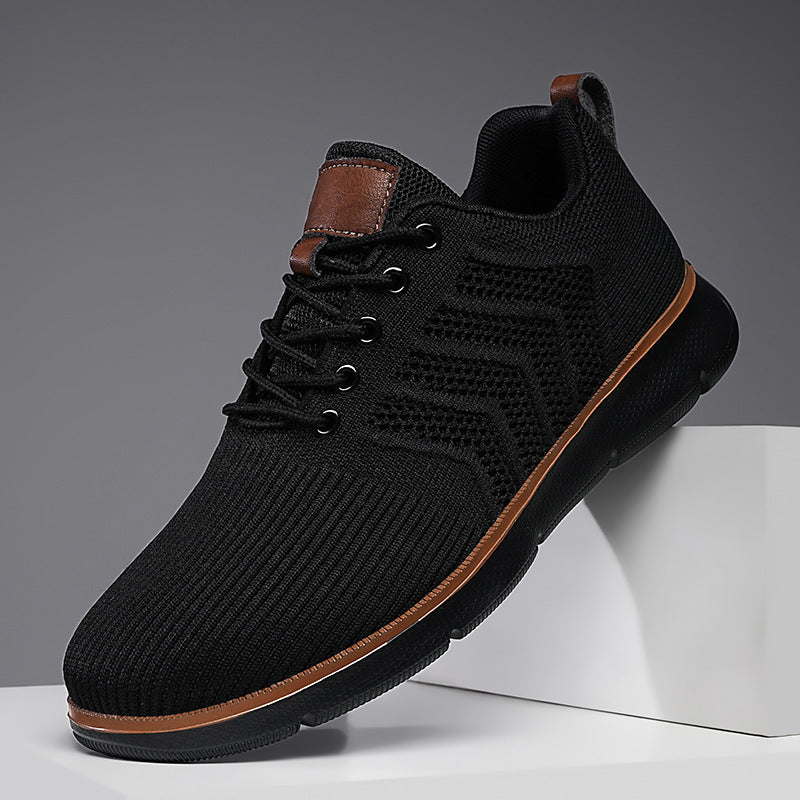 Damen Atmungsaktive und elastische Sneakers mit rutschfester Sohle EB