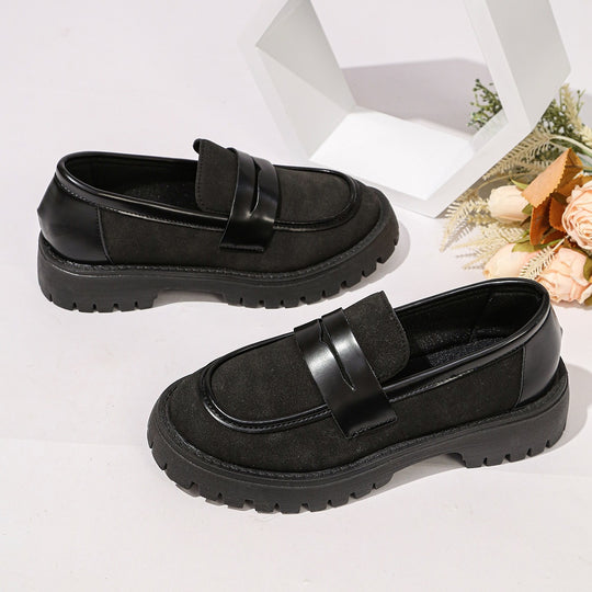 Damen Modische Mokassins mit Profilsohle EB