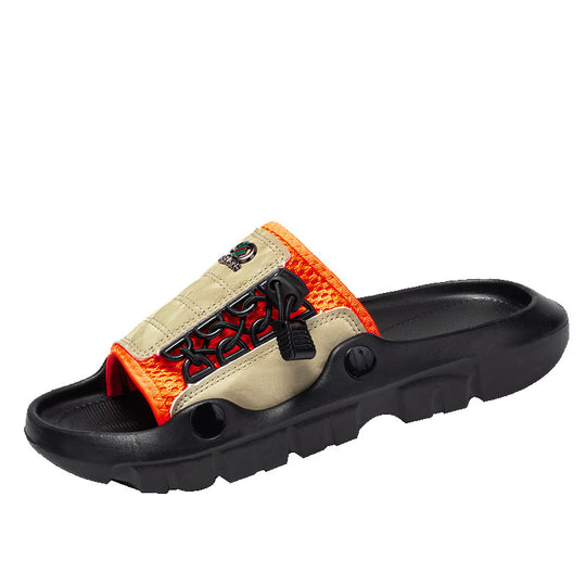 Damen Bequeme Freizeitsandalen mit atmungsaktivem Obermaterial und rutschfester Sohle EB
