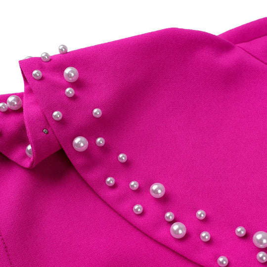 Damen Elegantes Figurbetontes Maxikleid mit Rüschendetails EB