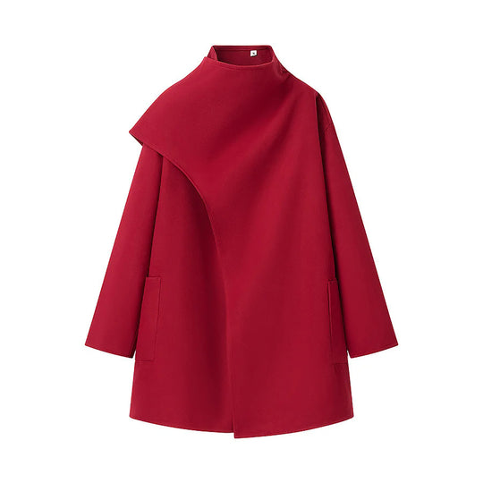 Damen Modische Übergangsjacke mit asymmetrischem Schnitt EB