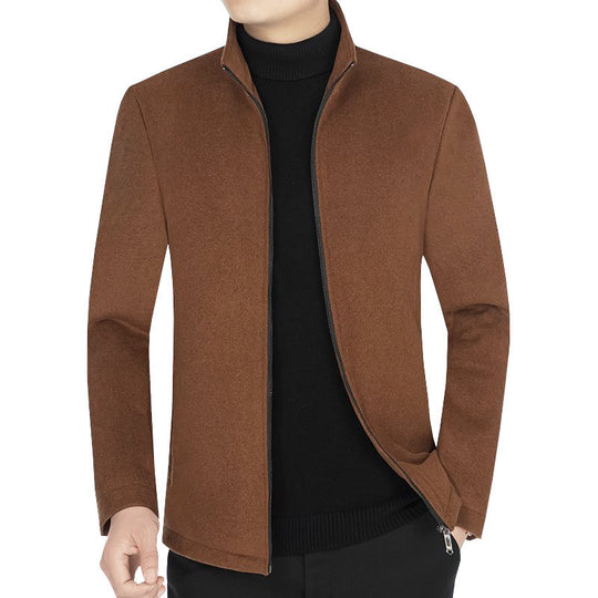Herren Glencheck-Sakko Slim Fit aus Wollmischung mit dezentem Overcheck EB