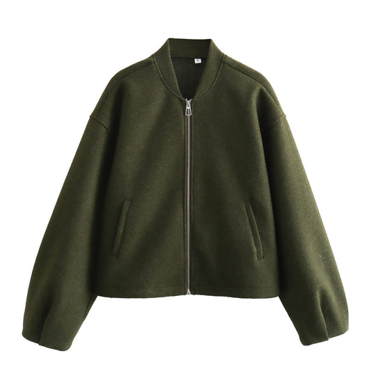Damen Bomberjacke aus bequemen Material EB
