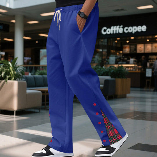 Herren lässige Freizeitpants mit Kordelzug und grafischem Design EB