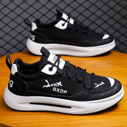 Herren Sportliche Sneakers mit stoßdämpfender Technologie und atmungsaktivem Obermaterial EB
