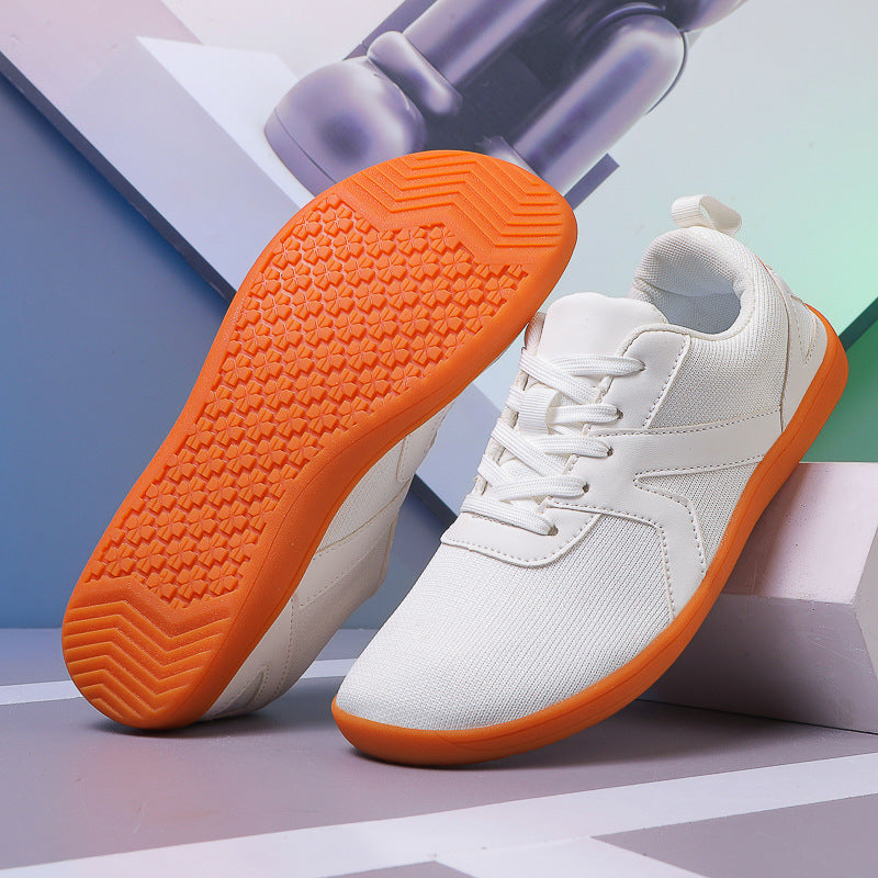 Damen Sportliche Sneakers mit elastischem Mesh-Obermaterial und rutschfester Sohle EB
