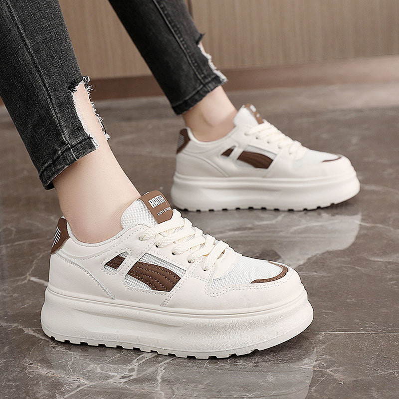 Damen modische Sneakers mit ergonomischem Design und dämpfendem Sohlenprofil EB