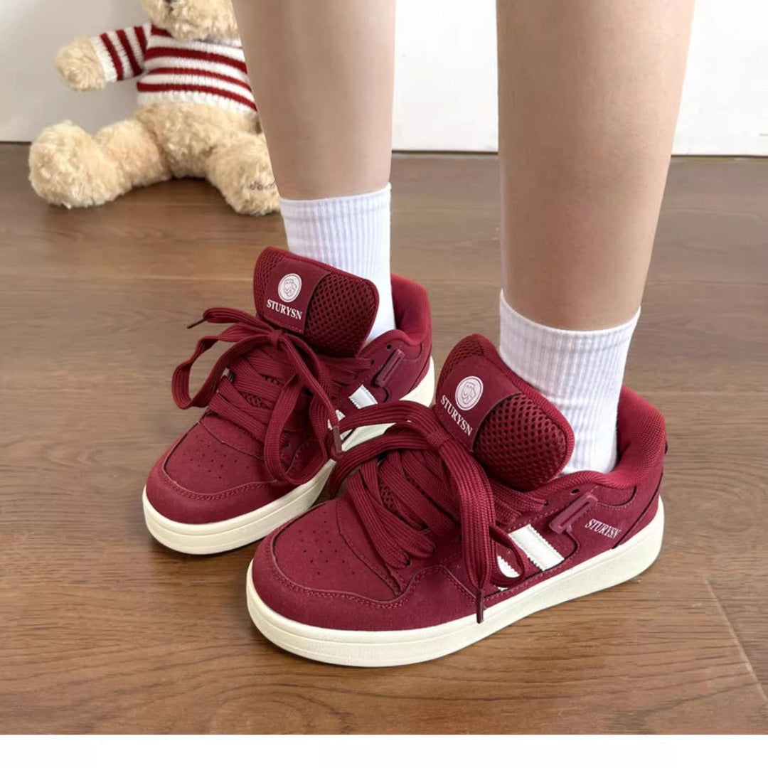 Damen Sportliche Sneakers mit rutschfester Sohle und atmungsaktivem Obermaterial EB