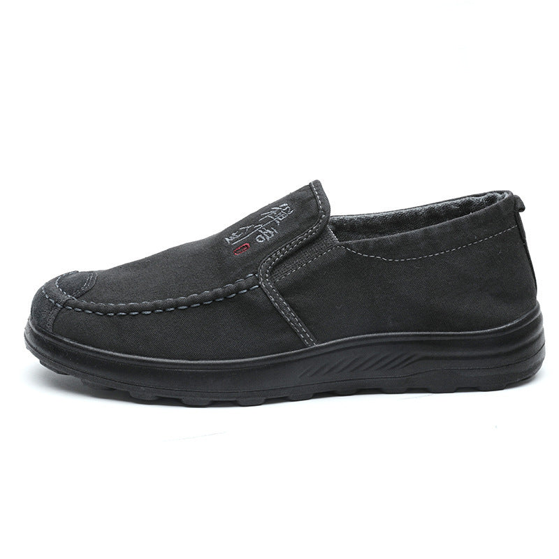 Herren Komfortable Slipper aus hochwertigem Wildleder EB