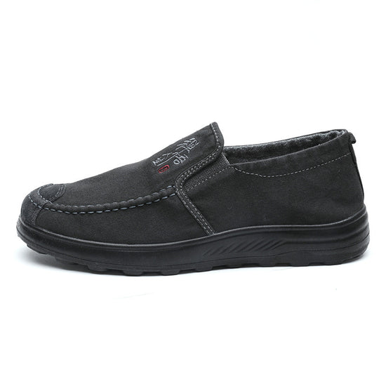 Herren Komfortable Slipper aus hochwertigem Wildleder EB