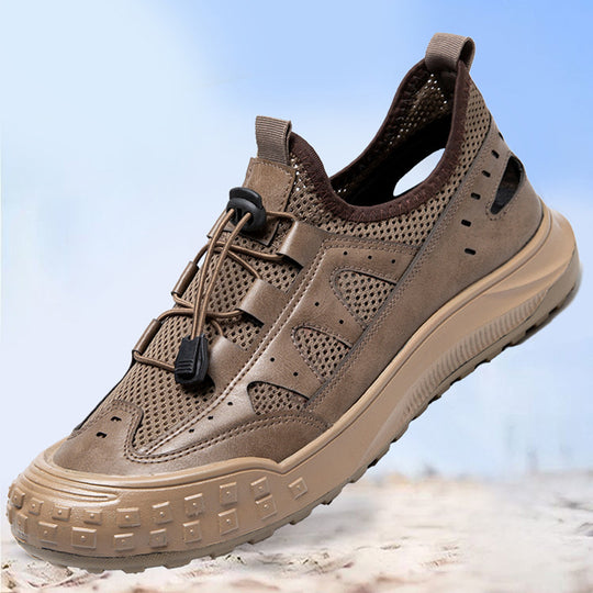 Damen Atmungsaktive Outdoor Sneakers mit ergonomischem Design und rutschfester Sohle EB
