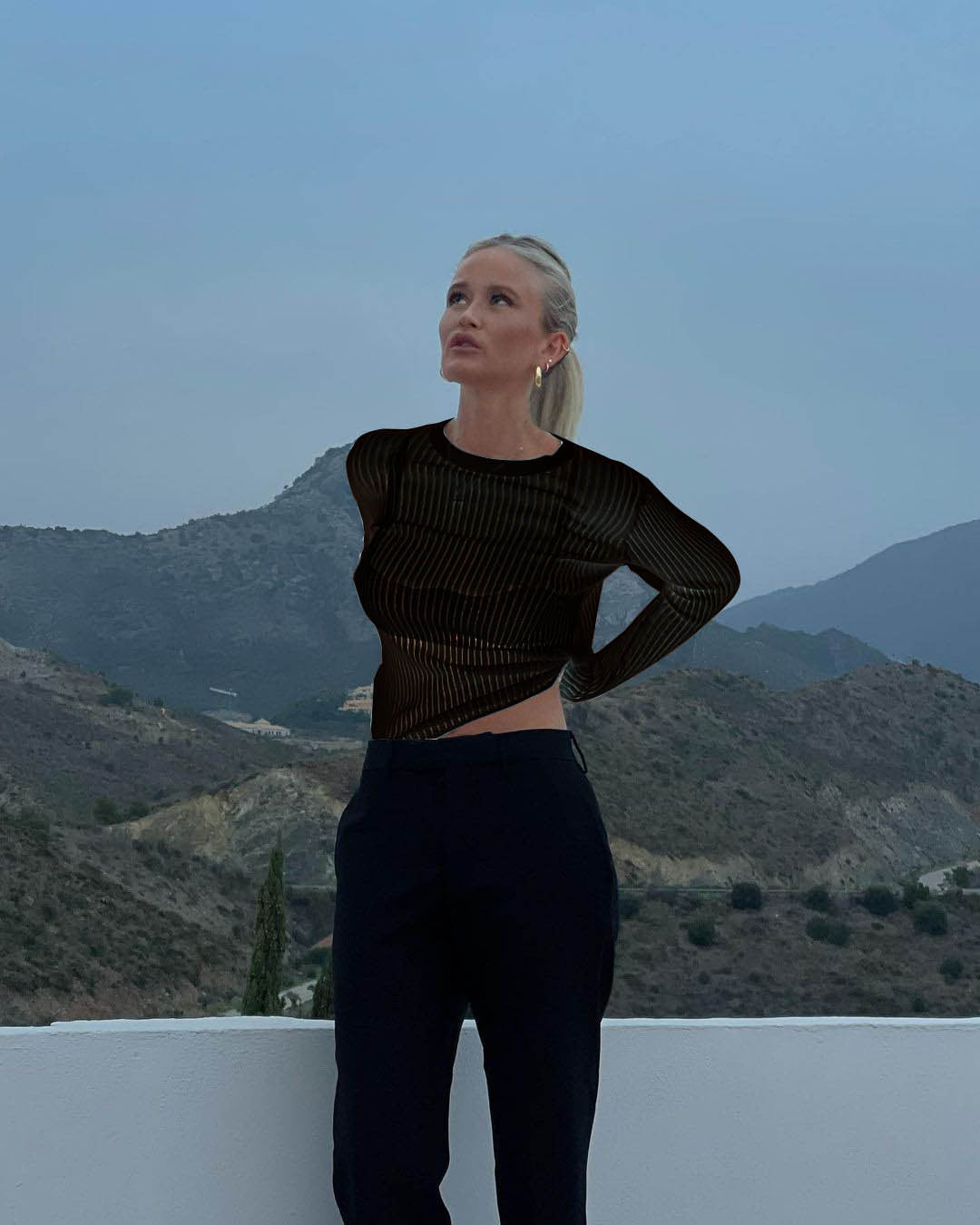 Damen Longsleeve Oberteil EB