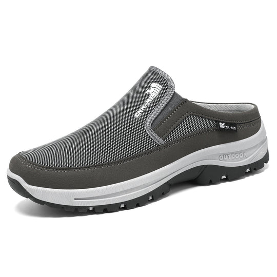 Herren nan atmungsaktiver Outdoor Clog-Slipper mit Memory-Fußbett EB