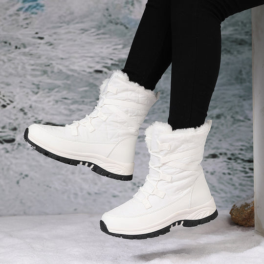 Damen Winterstiefel mit nachhaltiger Isolierung und rutschfester Sohle EB
