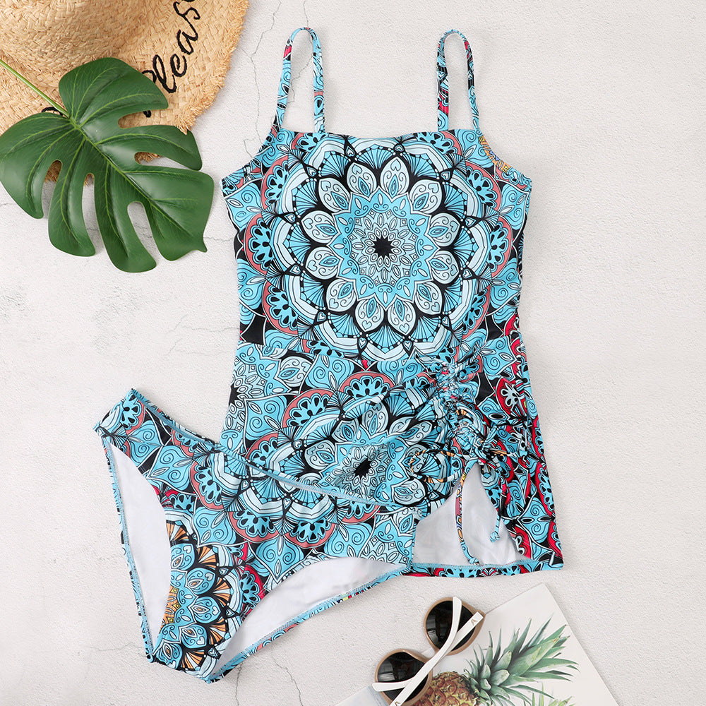 Damen Kunstvolles Strandoutfit EB
