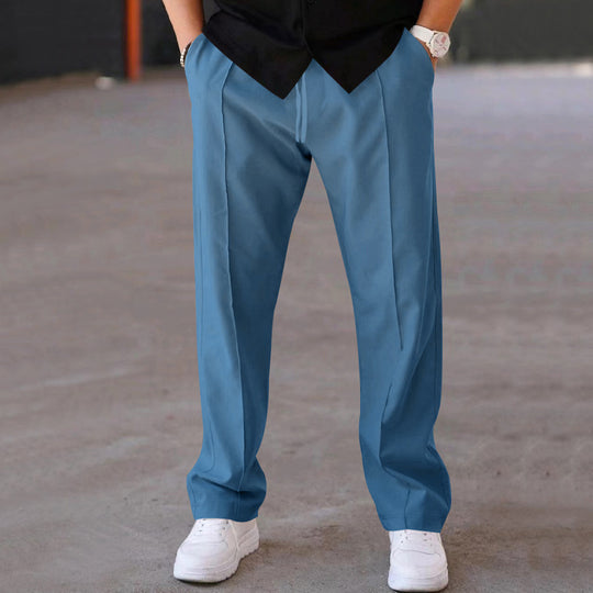 Herren Bequeme Freizeit-Hose mit elegantem Schnitt und atmungsaktiven Eigenschaften EB