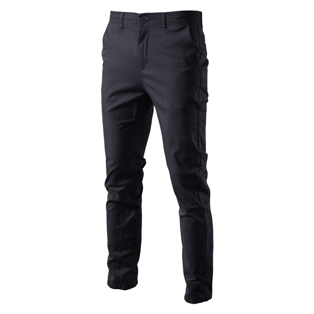 Herren Chinohose mit schmaler Passform und elastischem Bund EB