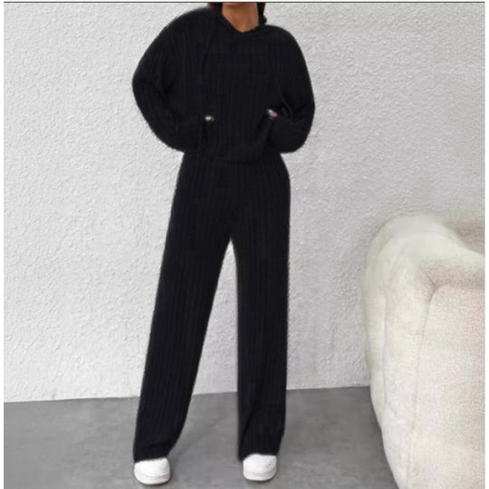 Damen lässiger Strickanzug EB