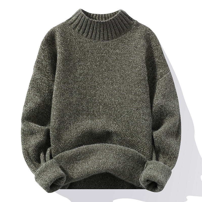 Damen Hochabschließend Pullover mit strukturierter Oberfläche EB