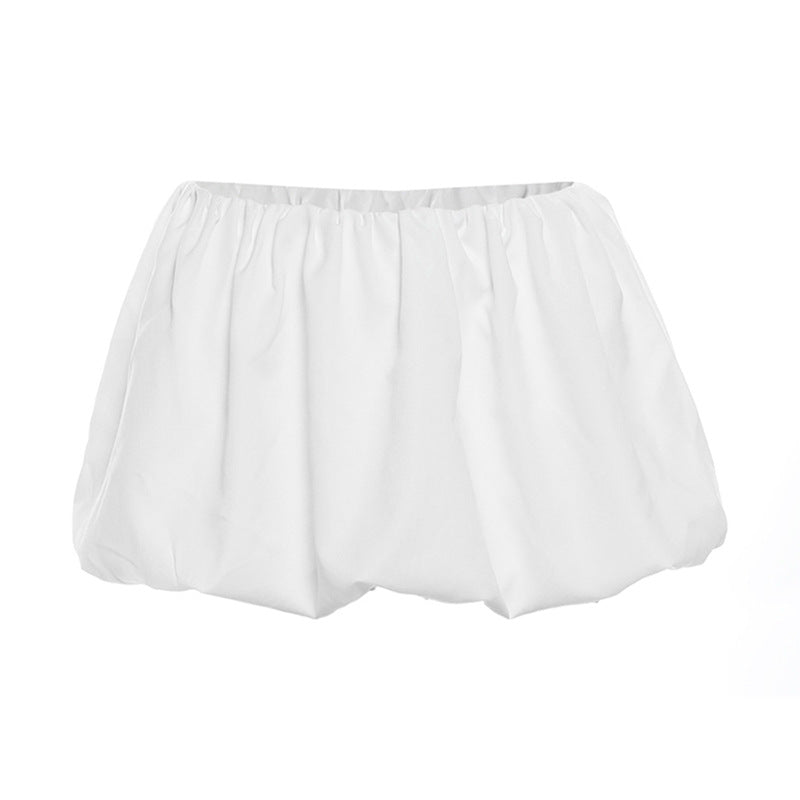 Damen Voluminöse Shorts mit elastischem Bund EB