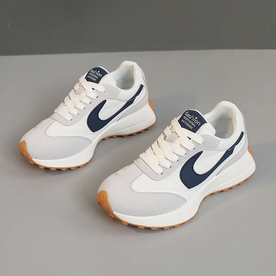 Damen sportliche Sneakers mit atmungsaktivem Obermaterial und dämpfender Sohle EB