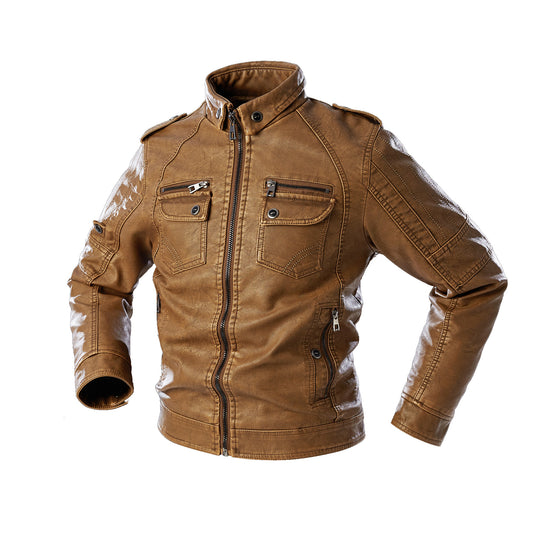 Herren lässige jacke mit zahlreichen Taschen EB