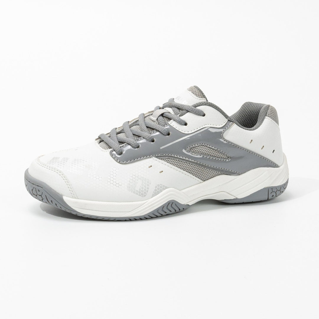 Damen Sportliche und atmungsaktive Tennisschuhe mit rutschfester Sohle und dämpfendem Fußbett EB