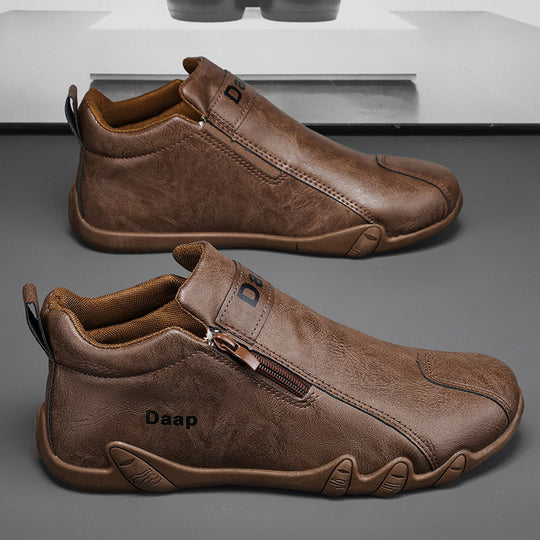 Damen modische Sneaker mit praktischem Reißverschluss EB