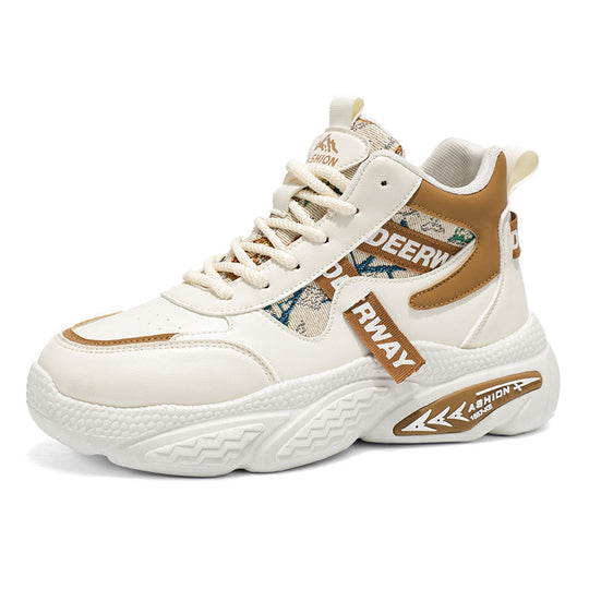 Damen Sportliche Chunky Sneakers mit trendigen Akzenten und robustem Obermaterial EB