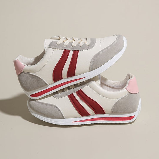 Damen Sportliche Freizeitsneaker mit hochwertiger Verarbeitung und flexibler Sohle EB