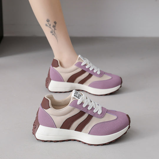 Damen Freizeitsneaker mit rutschfester Sohle und atmungsaktiver Mesh-Oberfläche EB