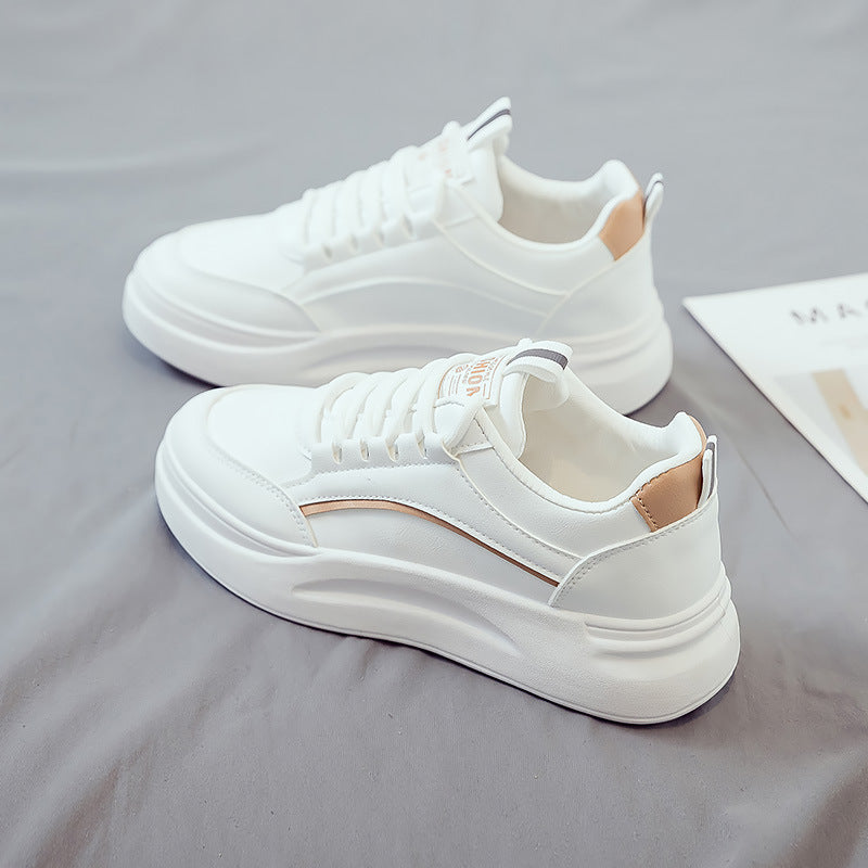 Damen modebewusste Sneakers mit trendiger Sohle EB