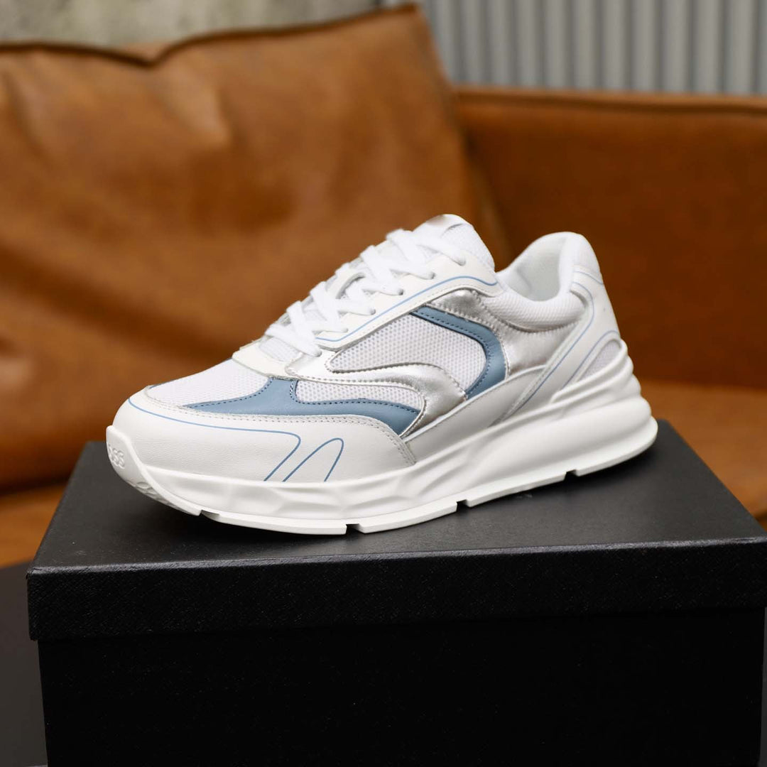 Damen Sportliche Dämpfungs Sneakers mit atmungsaktiver Oberflächenstruktur und modernem Design EB