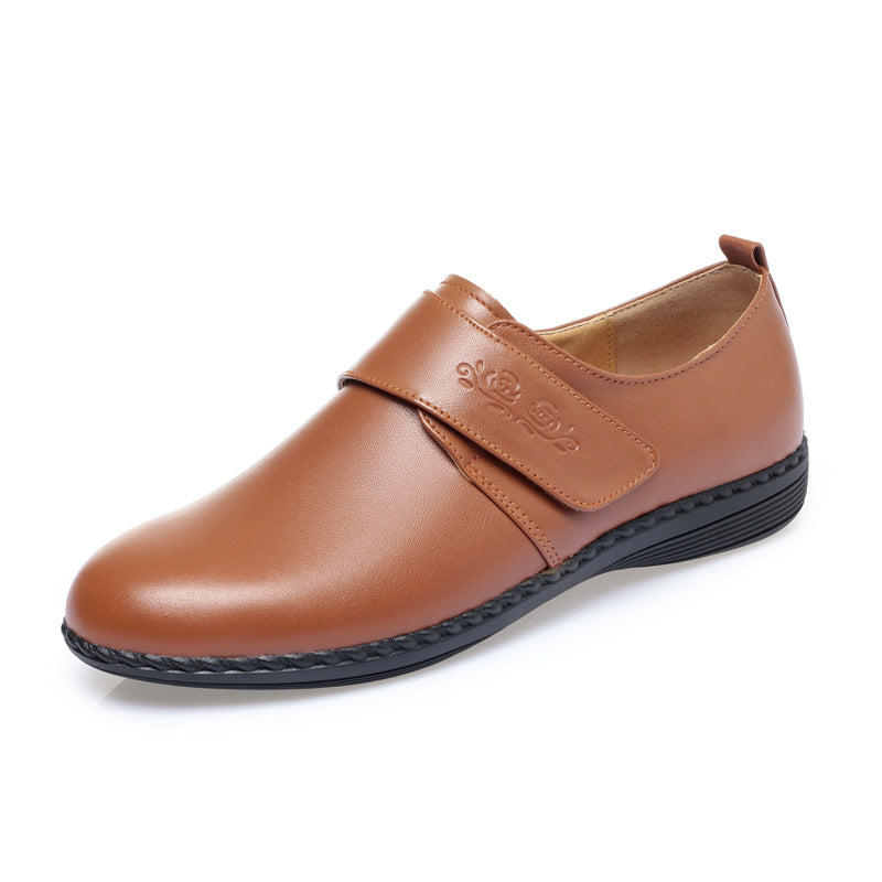 Damen Komfortable Schnürschuhe mit verstellbarem Klettverschluss und flexibel gepolstertem Fußbett EB