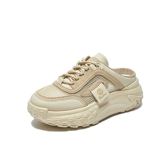 Damen Sneaker mit atmungsaktivem Mesh-Obermaterial und flexibler Laufsohle EB