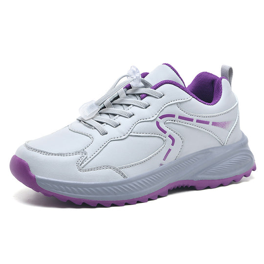 Damen Sportliche Freizeitschuhe mit Schnellverschluss und polsternder Sohle EB