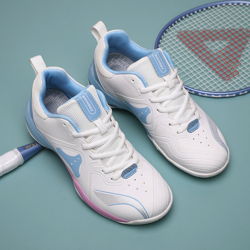Damen Sportliche Badminton-Sneaker mit dämpfender Sohle und atmungsaktivem Obermaterial EB