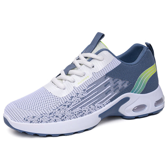 Damen Sportliche Leichtgewicht-Sneakers mit atmungsaktiver Oberflächenstruktur EB