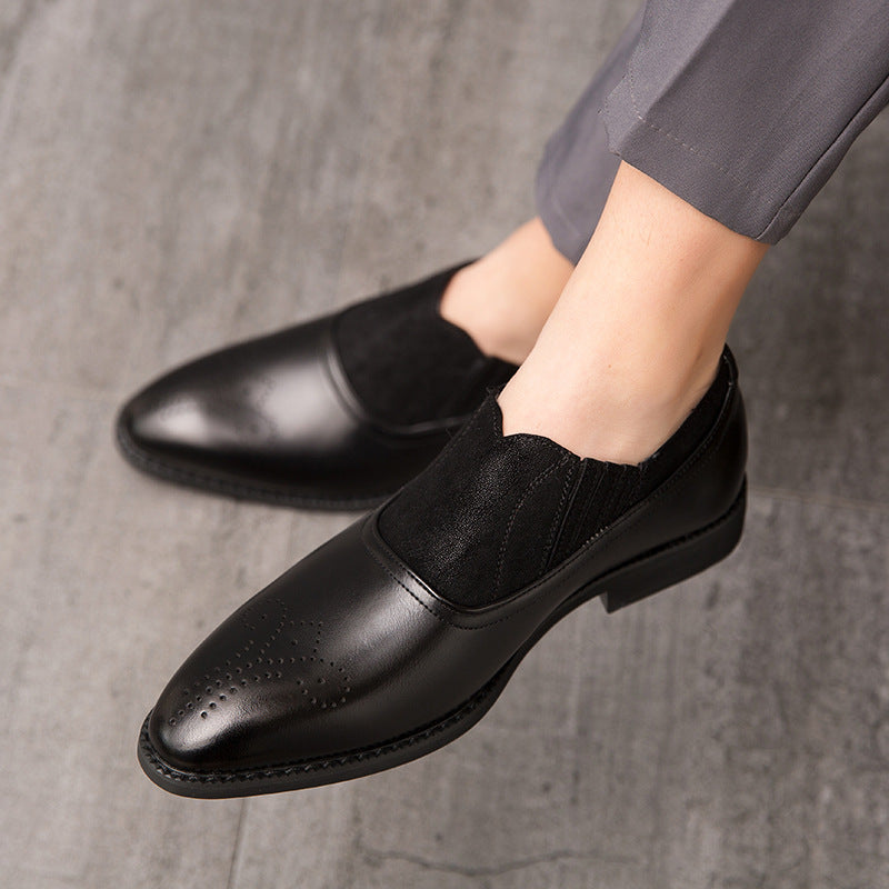 Damen elegante Slipper mit atmungsaktiver Oberflächenstruktur und rutschfester Sohle EB