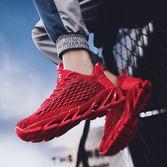 Damen Sportliche Lauf-Sneakers mit atmungsaktiver Struktur und dämpfender Sohle EB