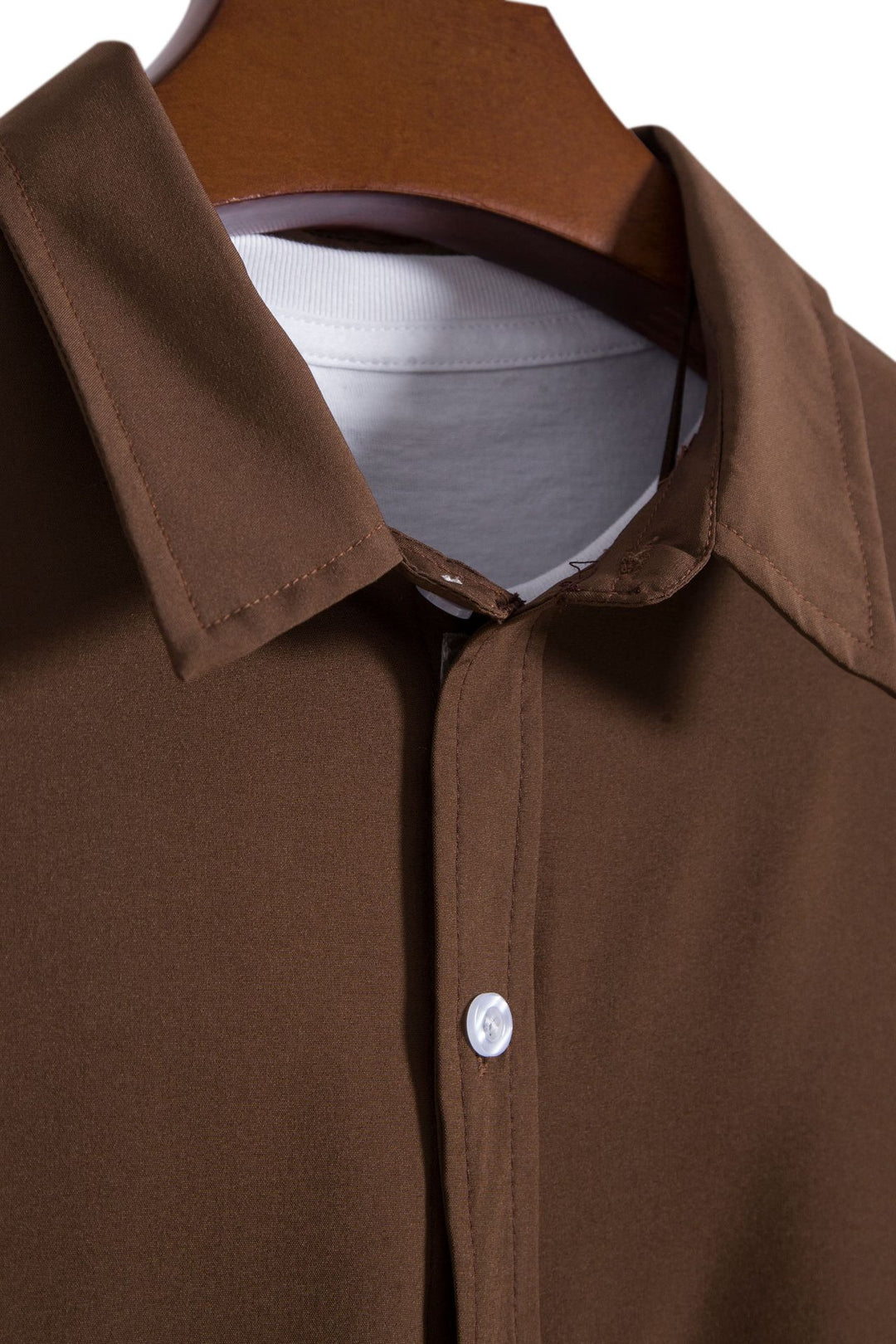 Herren Kurzarmhemd mit lässigem Oversized-Schnitt und feinem Material EB