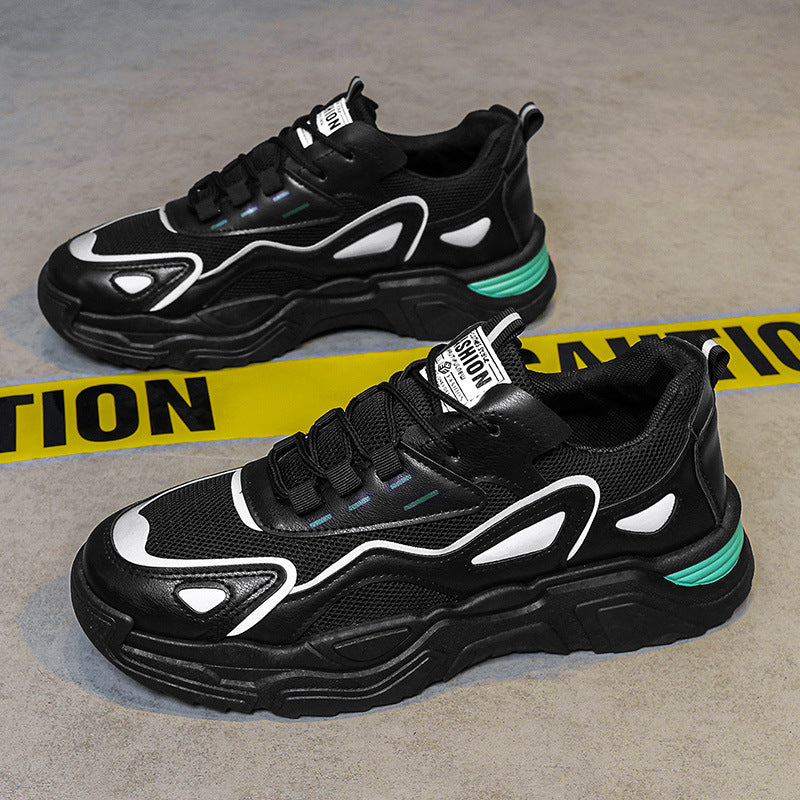 Damen Sportliche Lifestyle Sneaker mit atmungsaktiver Netzstruktur und dämpfender Sohle EB