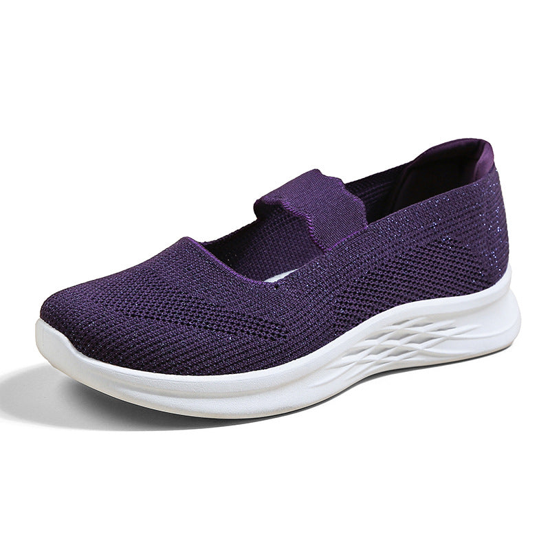 Damen Leichte und atmungsaktive Slip-On Laufschuhe EB