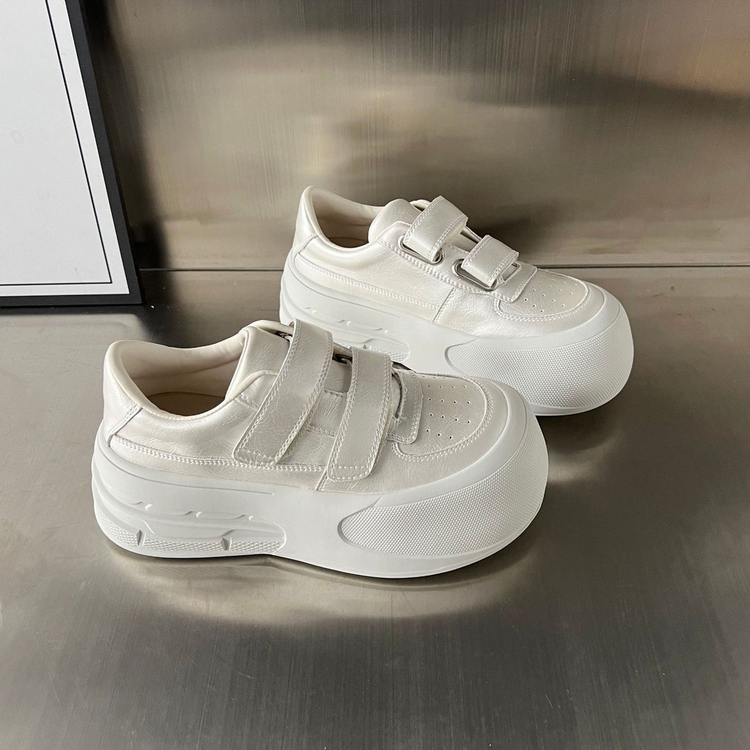 Damen Chunky Sneakers mit verstellbaren Klettverschlüssen und dämpfender Sohle EB