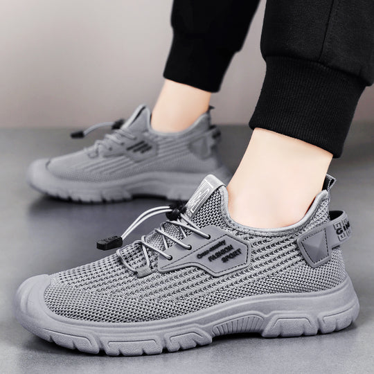 Damen Sportliche Komfort Sneakers mit atmungsaktiver Oberfläche EB