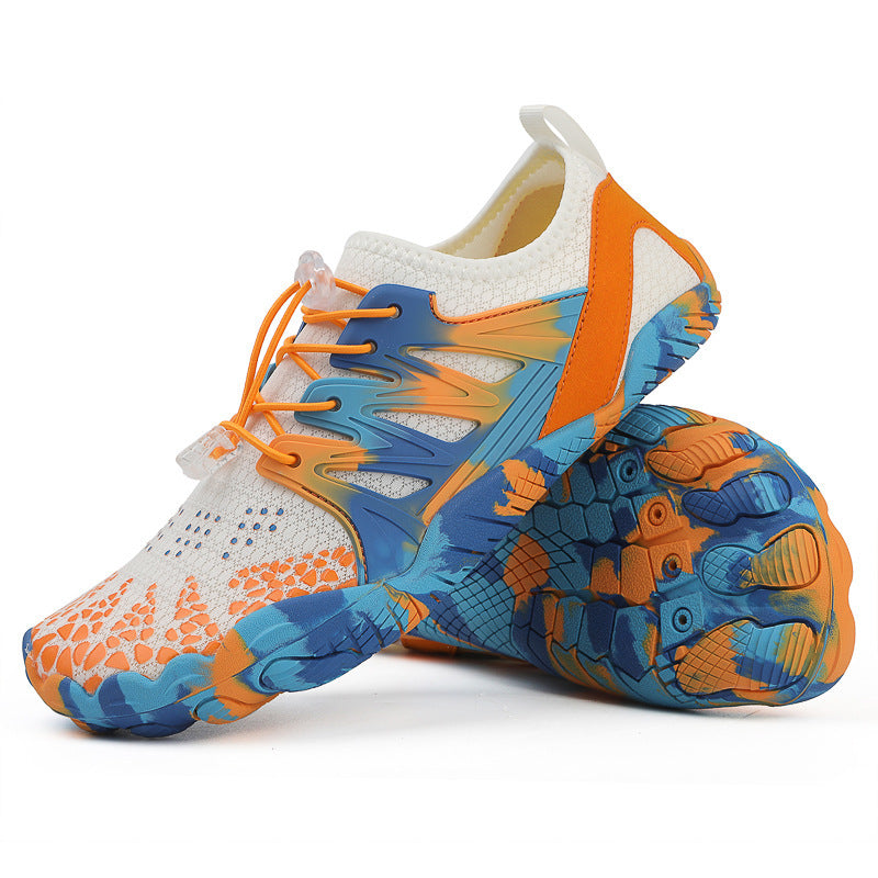 Damen Flexible Wassersport-Schuhe mit atmungsaktiver Mesh-Oberfläche und rutschfester Sohle EB