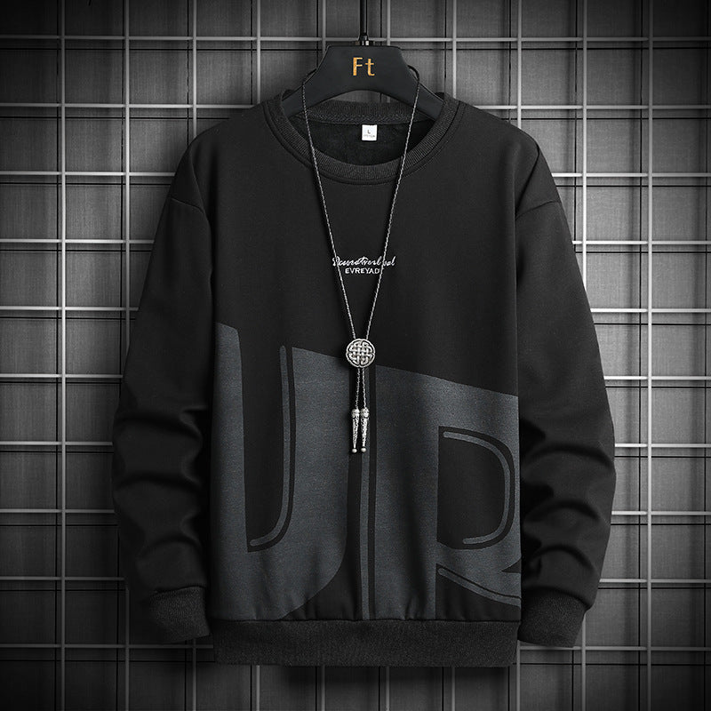 Herren lässiger Sweatshirt mit modischem Design EB